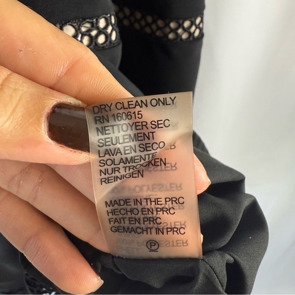 Shani Lace-Trim Crepe Fit & Flare Dress size:USA 10 - Picture 12 of 17